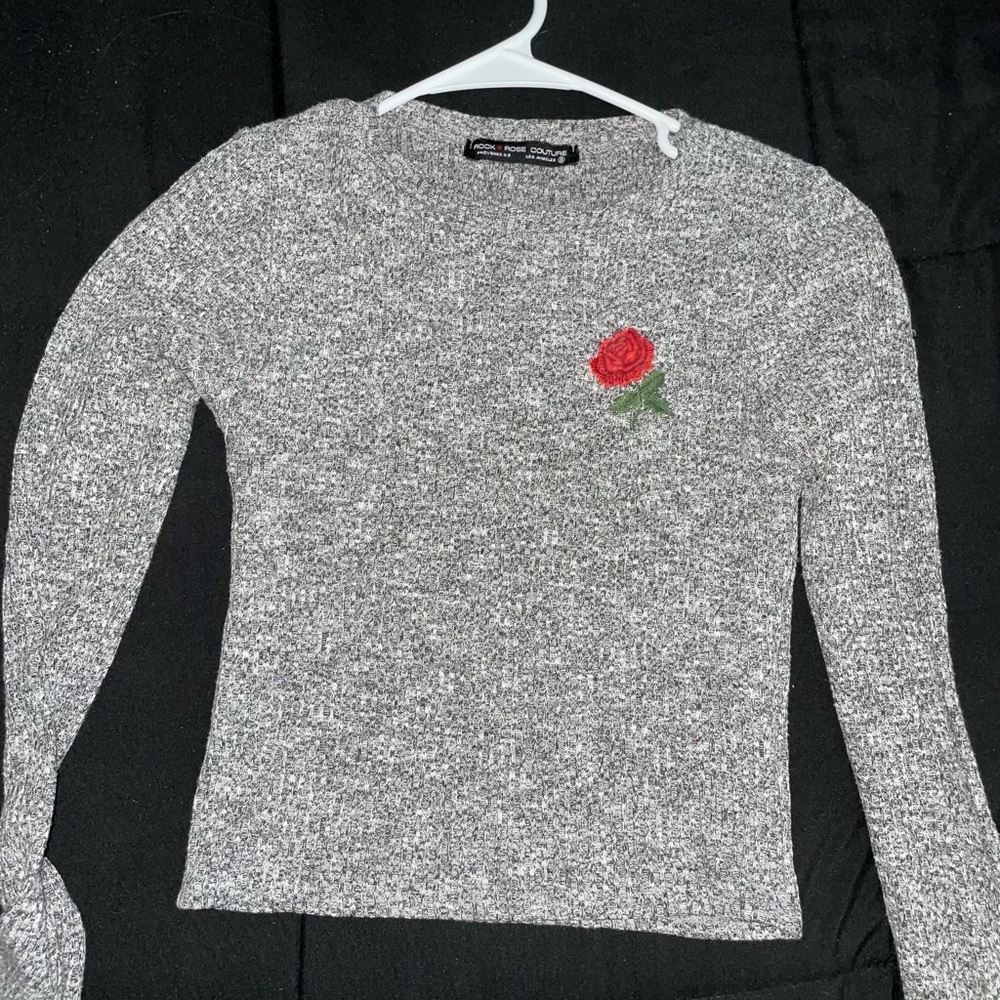 Crop top long sleeve